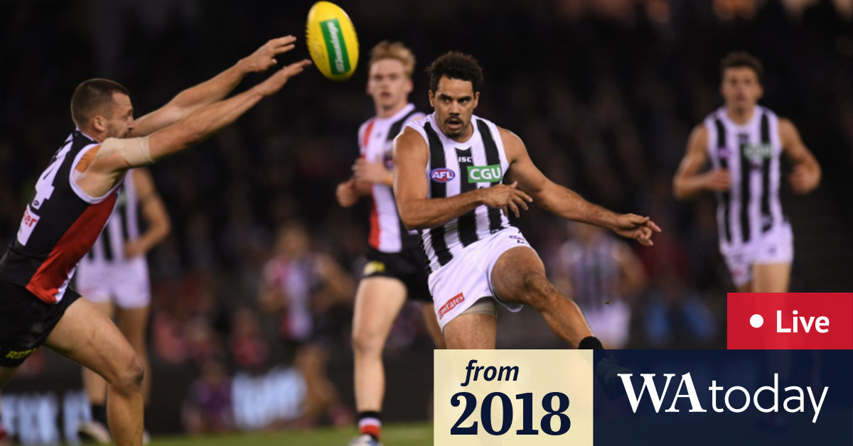 AFL Live Scores Saturday night footy